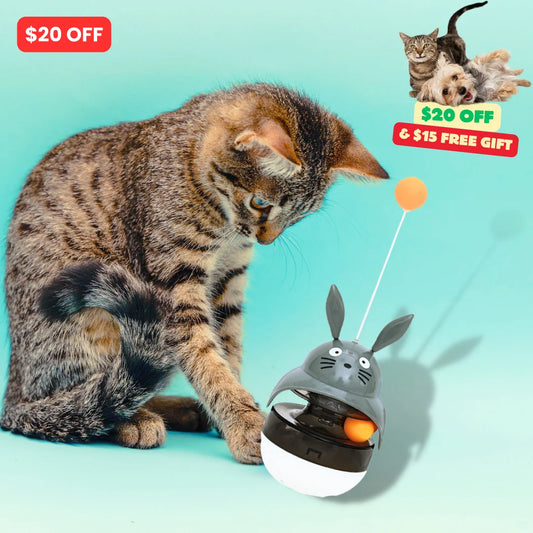 Pet Food Leakage Toy - Best cat toy when cat feel boring